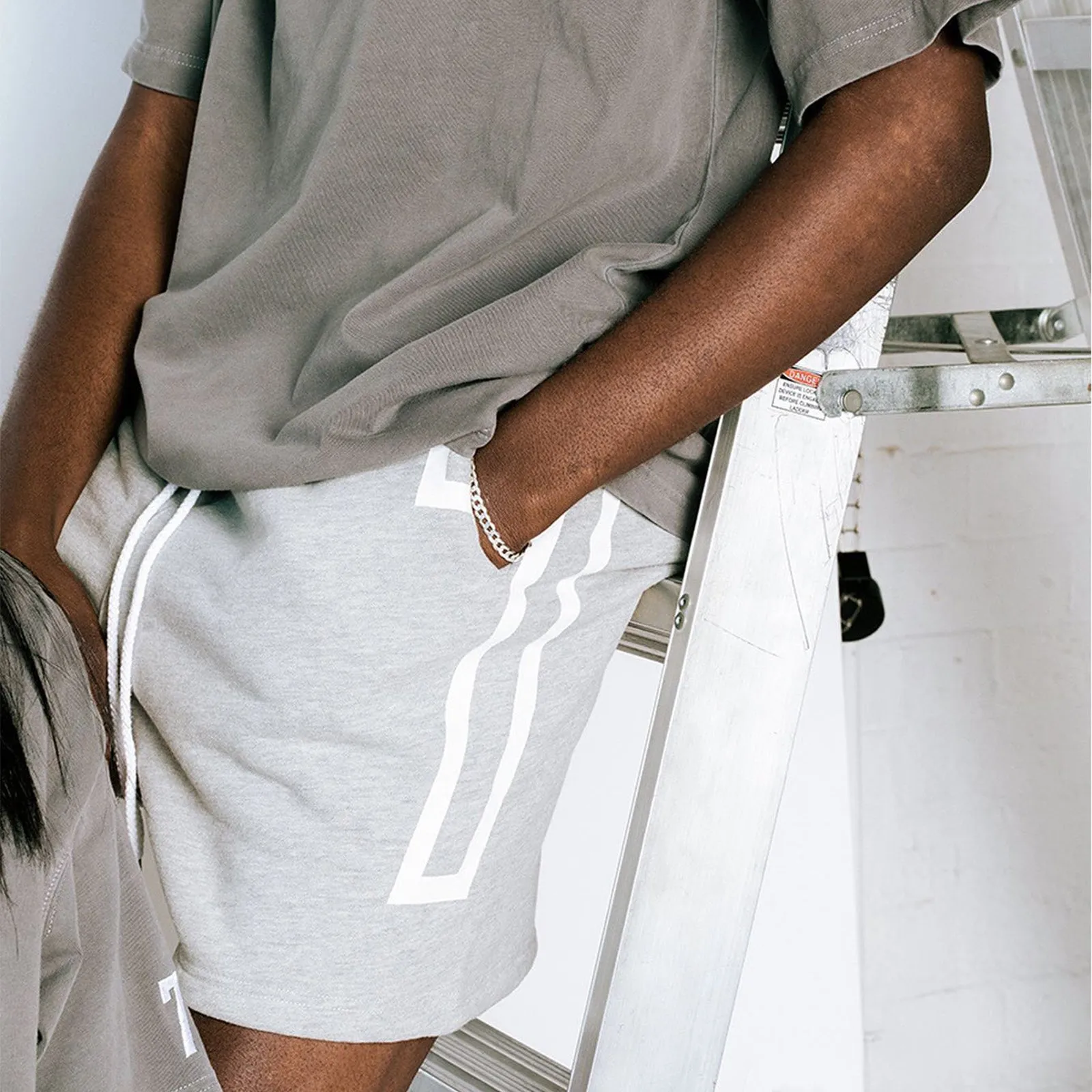 27 Fleece Shorts - Grey