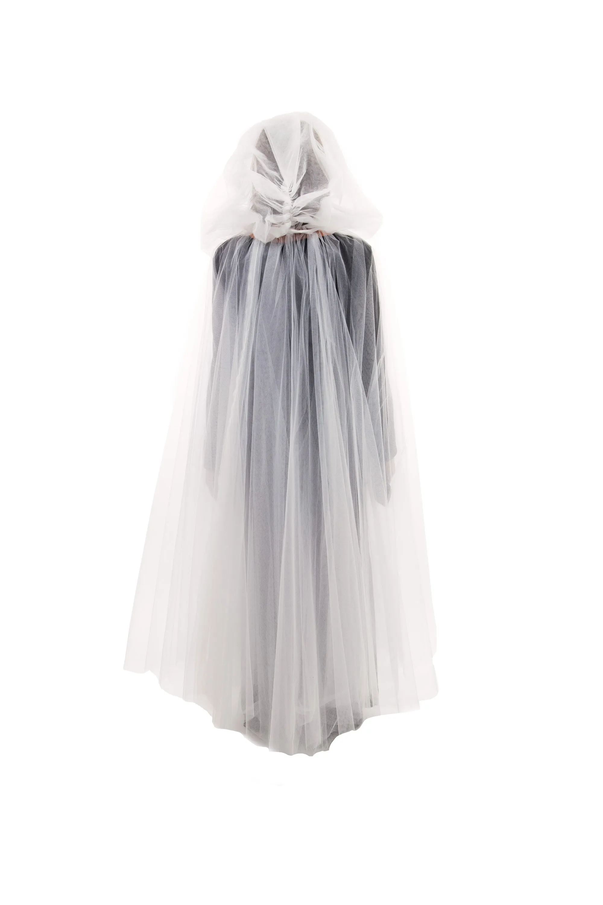 Adult Ivory Tulle Cloak