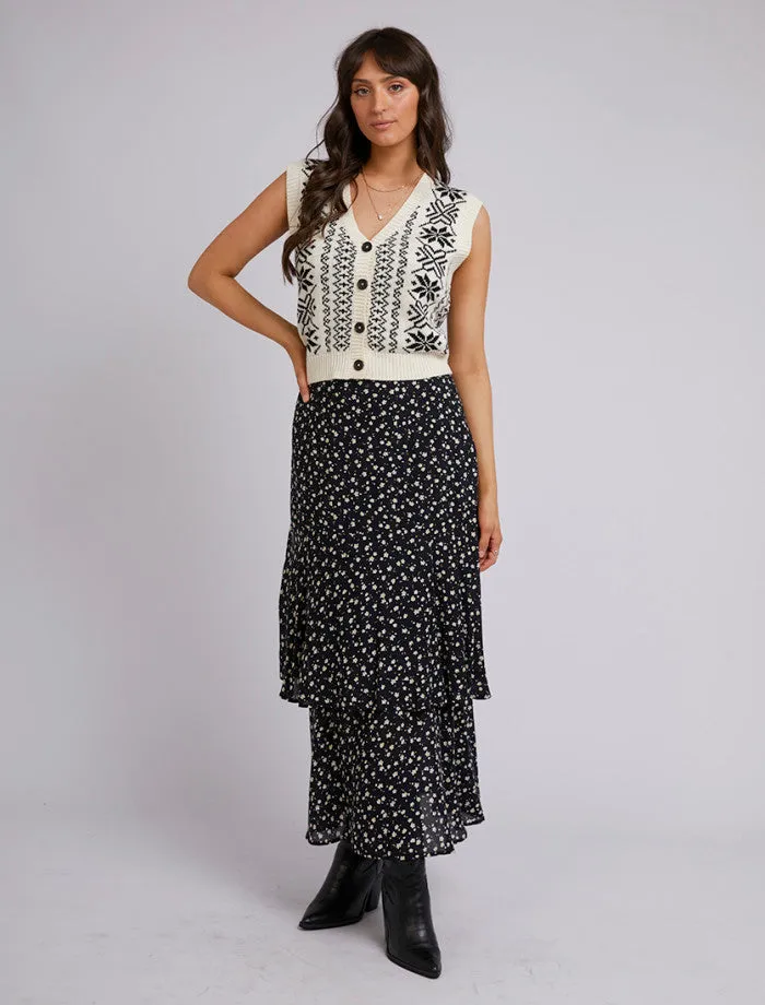 All about Eve Lily Floral Maxi Skirt