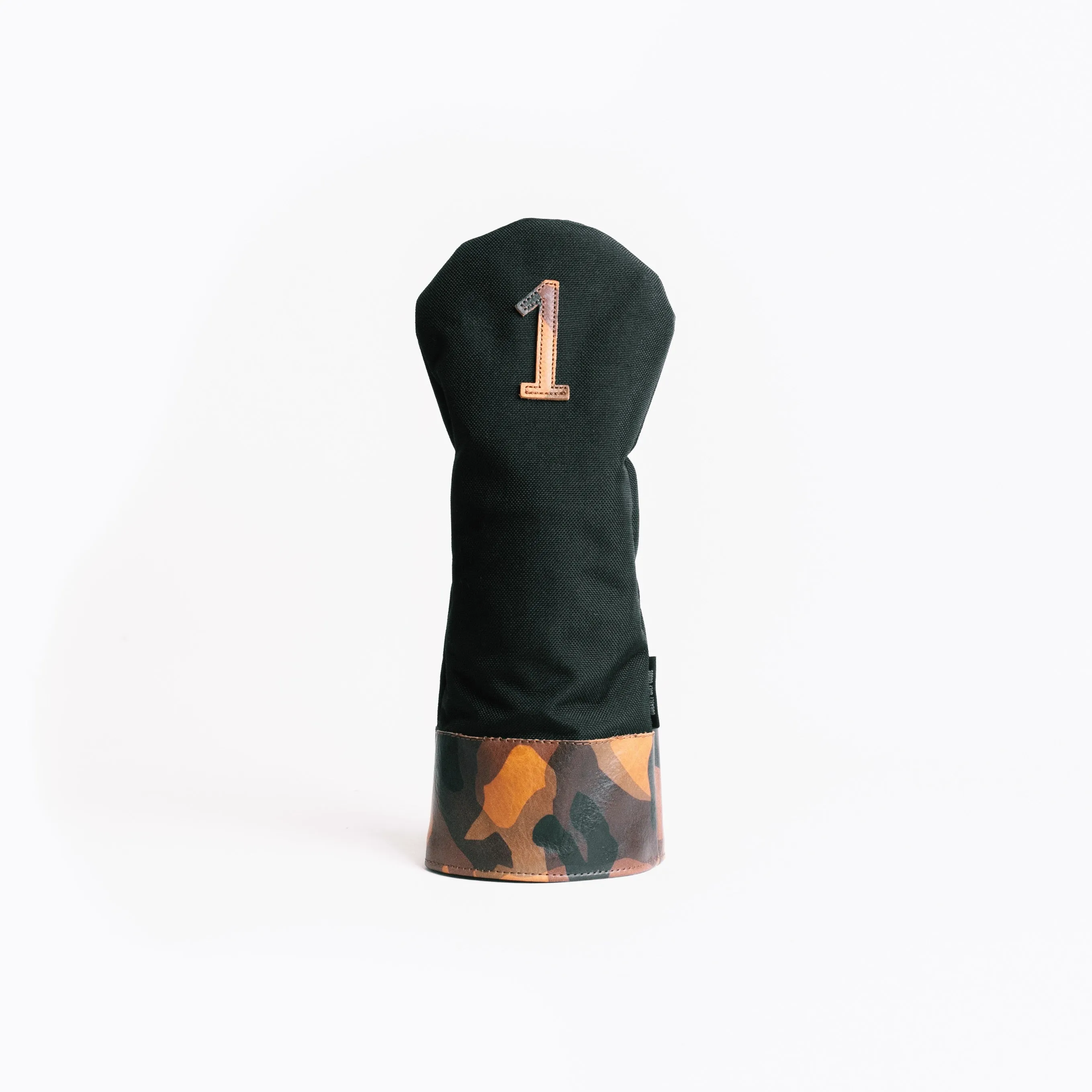 Americana Edition Cordura Nylon and Camo leather golf Headcover Driver