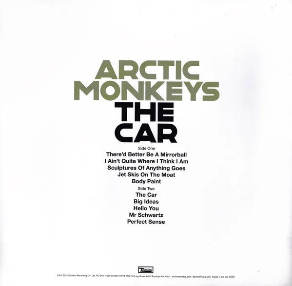 Arctic Monkeys ~ The Car