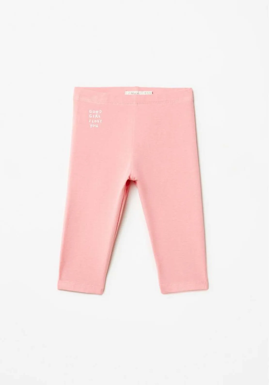 Basic Baby Girl Leggings - Pink