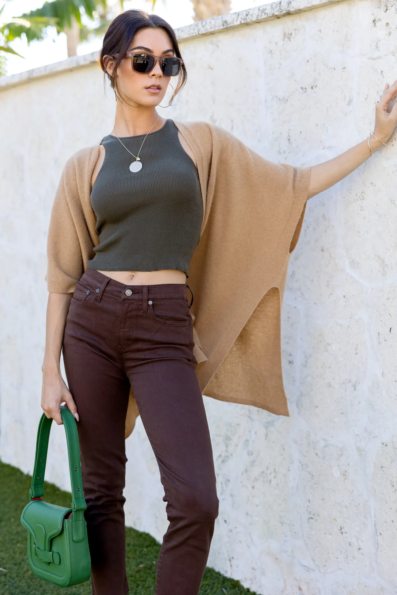 Blake Cashmere Poncho