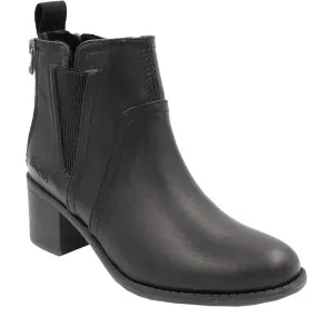 Blowfish Beam Heeled Bootie Black (Women's)