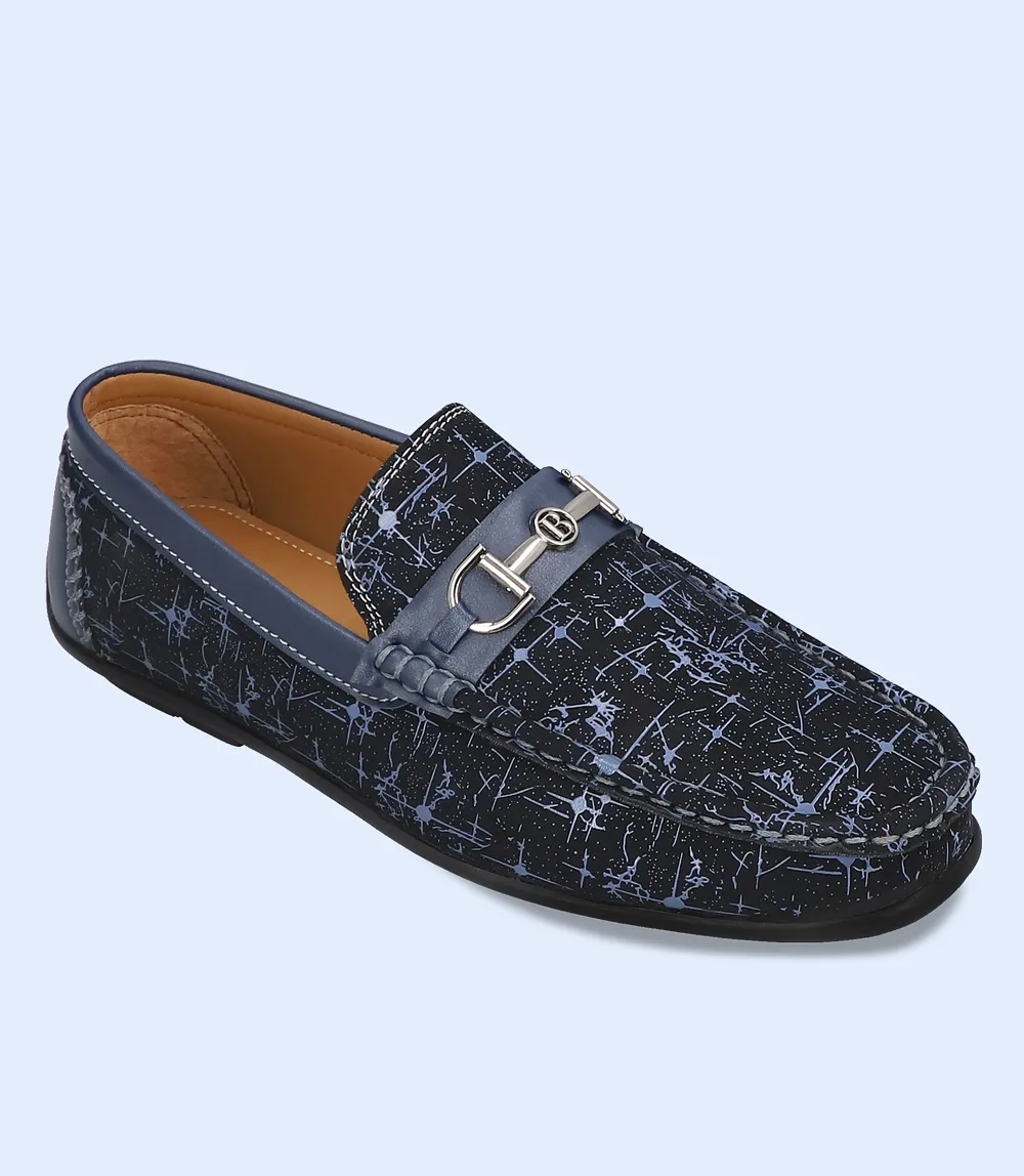 BM5236-NAVY-Men Loafers