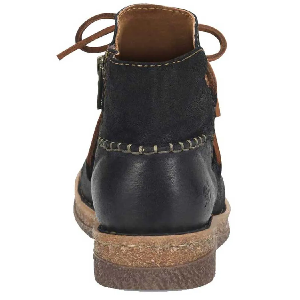 Born Calyn Bootie Black Distressed (Women's)