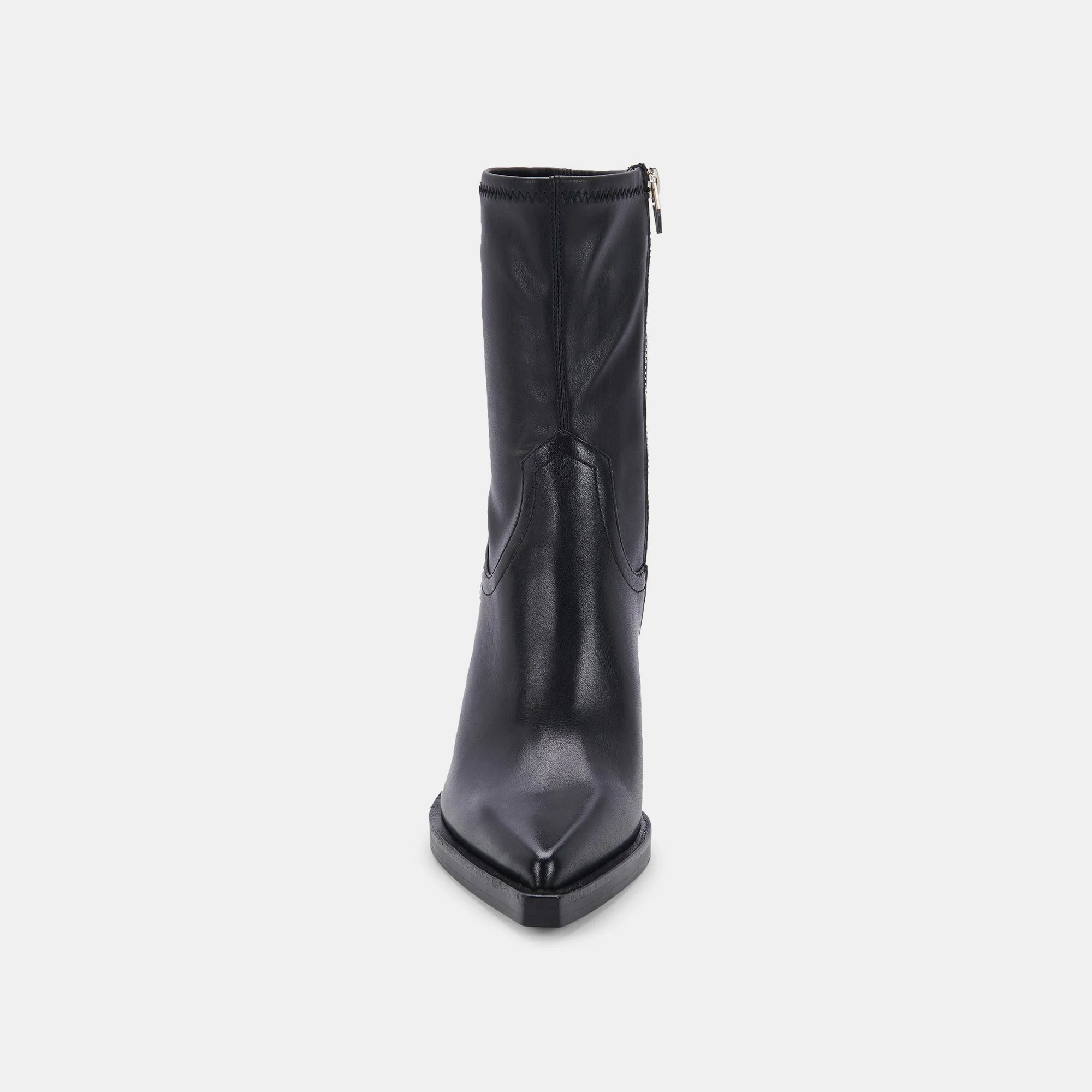 BOYD BOOTS BLACK LEATHER - re:vita