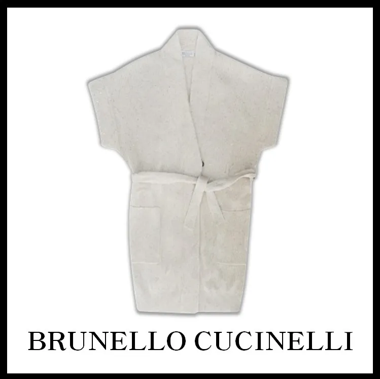 BRUNELLO CUCINELLI  |Casual Style Street Style Logo Cardigans