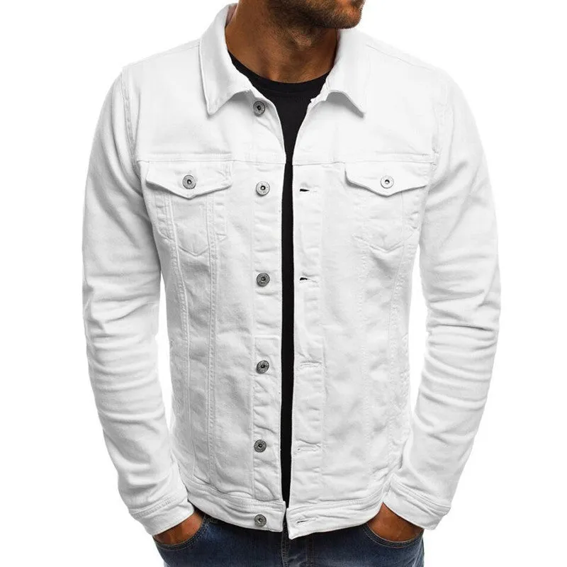 Button-Down Casual Denim Jacket Shirt