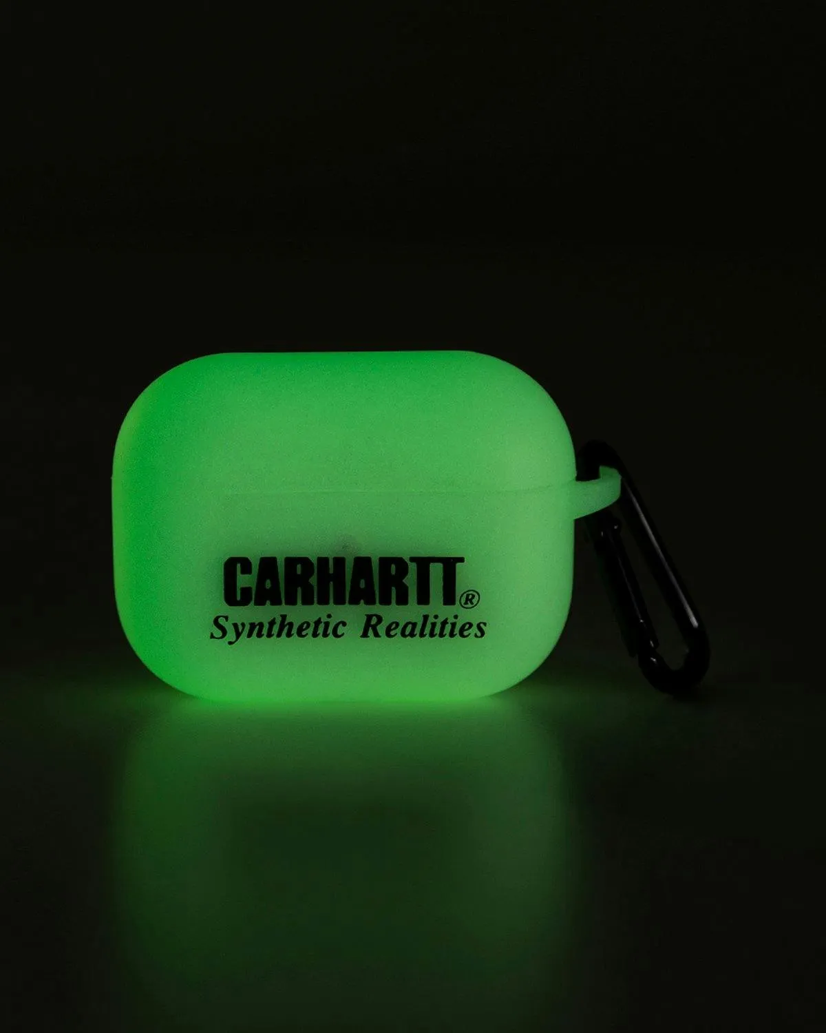 Carhartt WIP – Synthetic Realities AirPods Case Glow In The Dark Black | Highsnobiety Shop