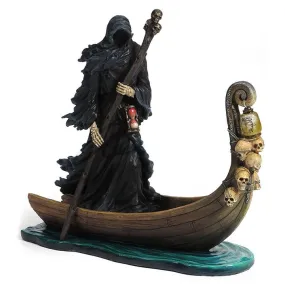 Charon the Ferryman with LED Lantern Figurine