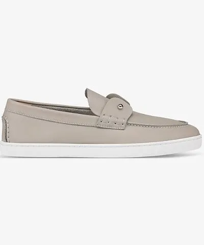 Christian Louboutin Mens Goose Chambeliboat suede boat shoes