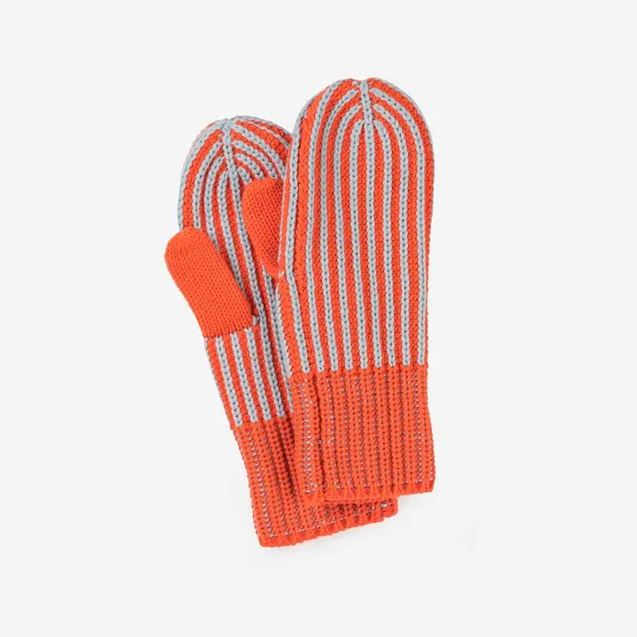 Chunky Rib Mittens (multiple colors)