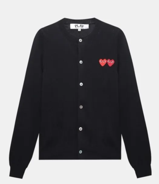 COMME des GARCONS  |Unisex Street Style Logo Cardigans