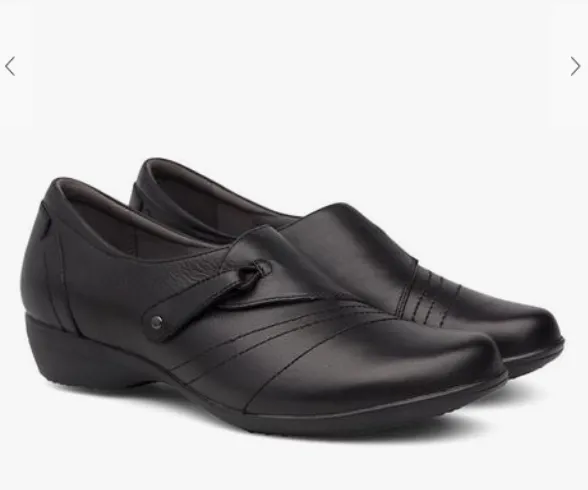 DANSKO SLIP ON FRANNY BLACK