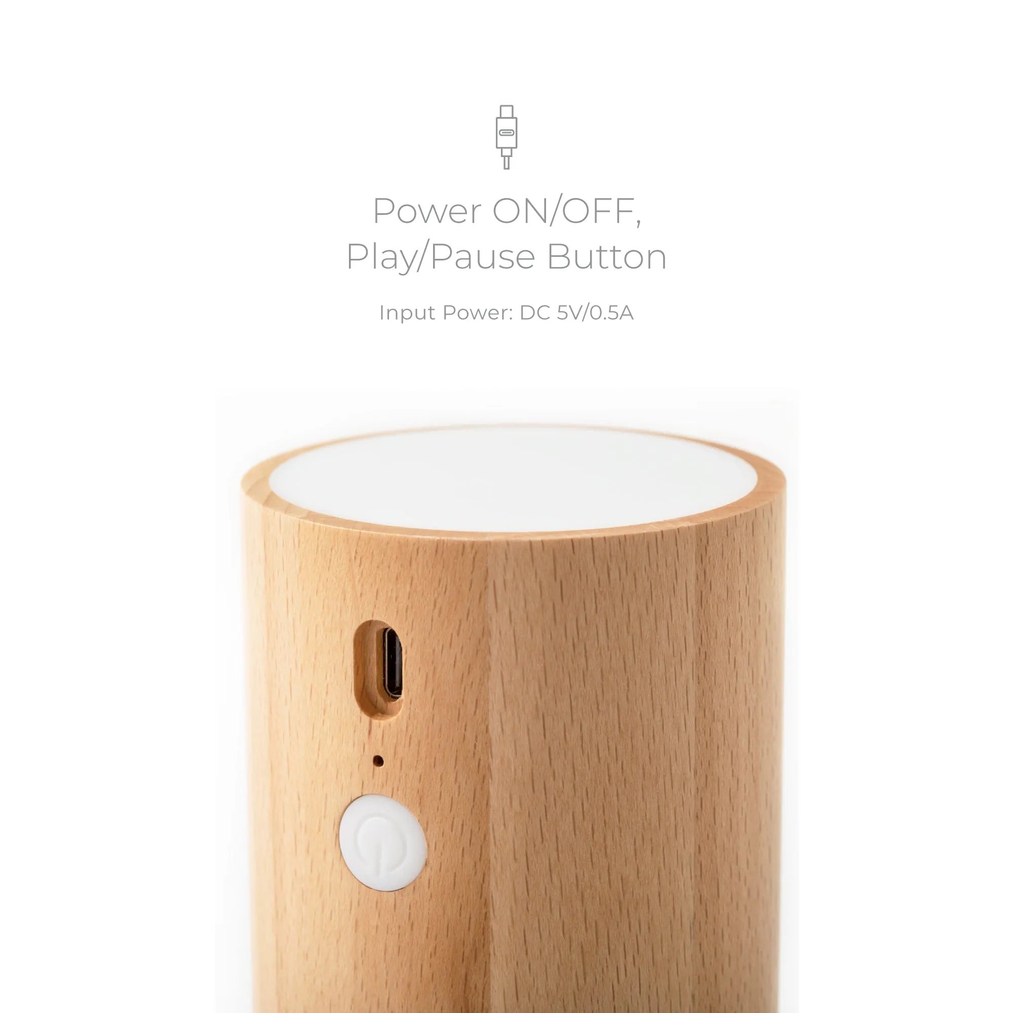 Eco-Friendly Premier Genuine Natural Wood-Crafted Bluetooth Speaker