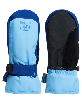 Elude Boys Icon Mittens - Azure - 2023