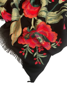 Embroidered Bellagio Shawl