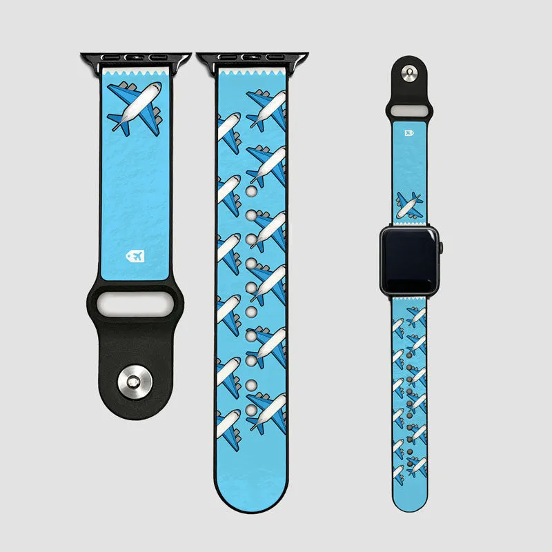 Emoji Plane - Apple Watch Band