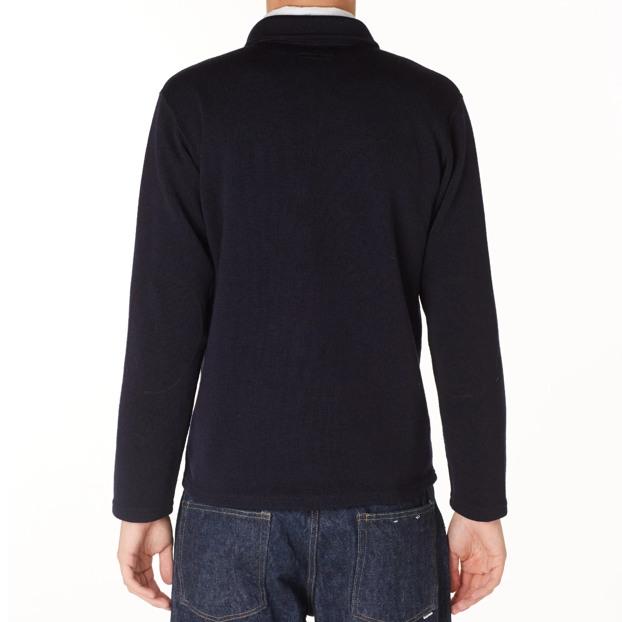 Engineered Garments Shawl Collar Knit CardiganDark Navy