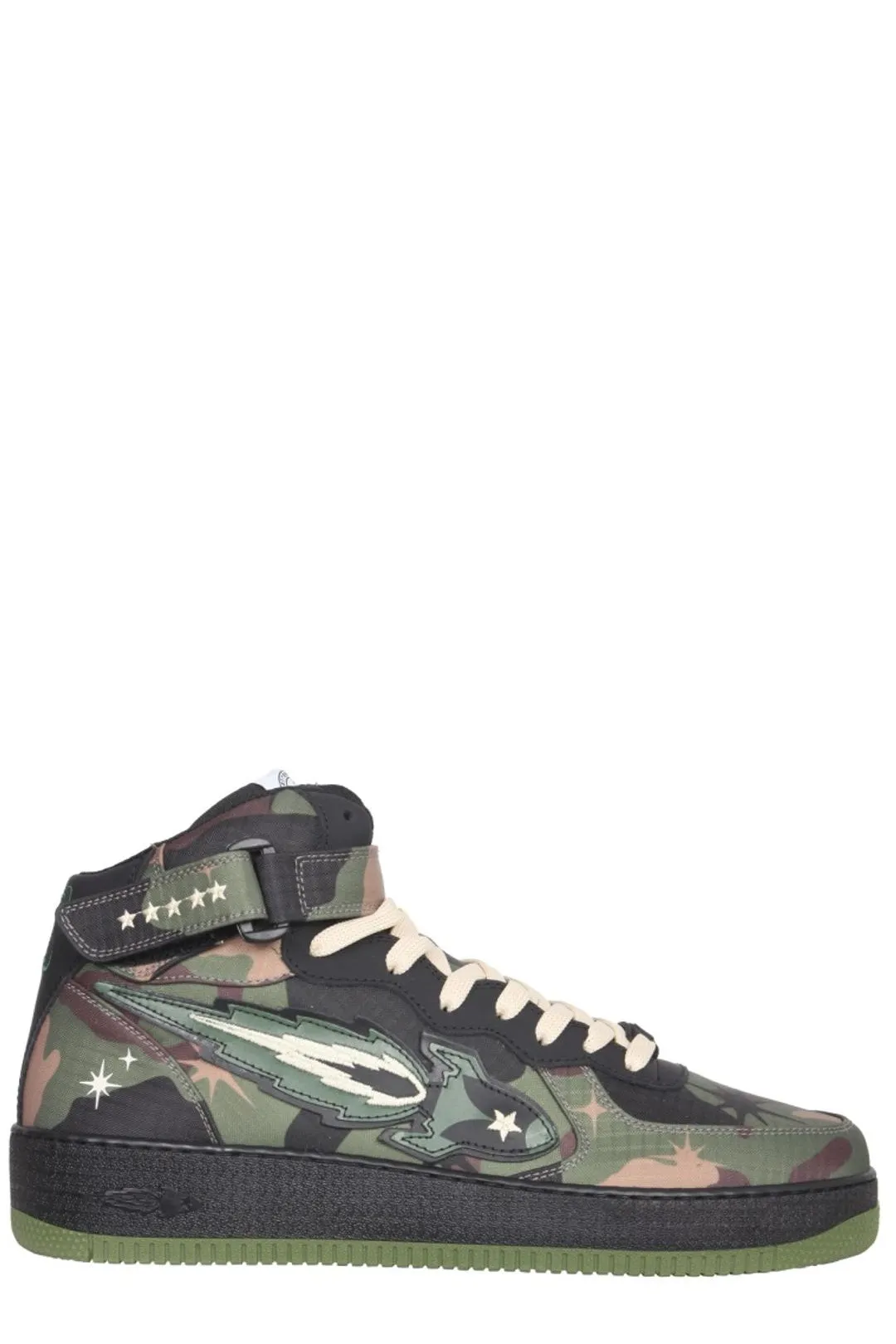 Enterprise Japan Camouflage High-Top Sneakers