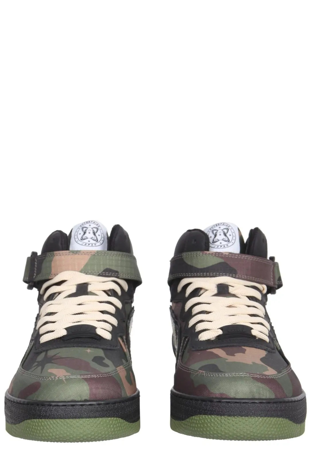 Enterprise Japan Camouflage High-Top Sneakers