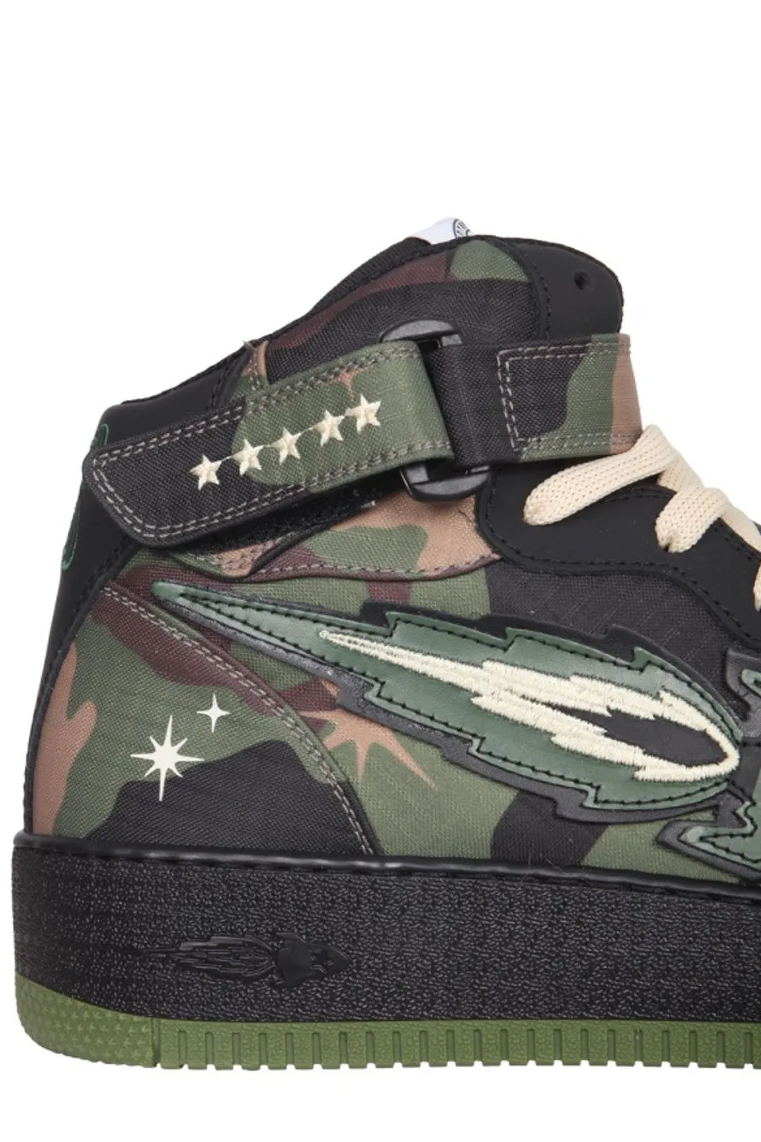 Enterprise Japan Camouflage High-Top Sneakers