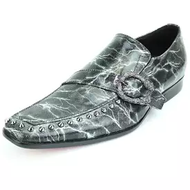 FI-7248 Grey Slip On Fiesso by Aurelio Garcia