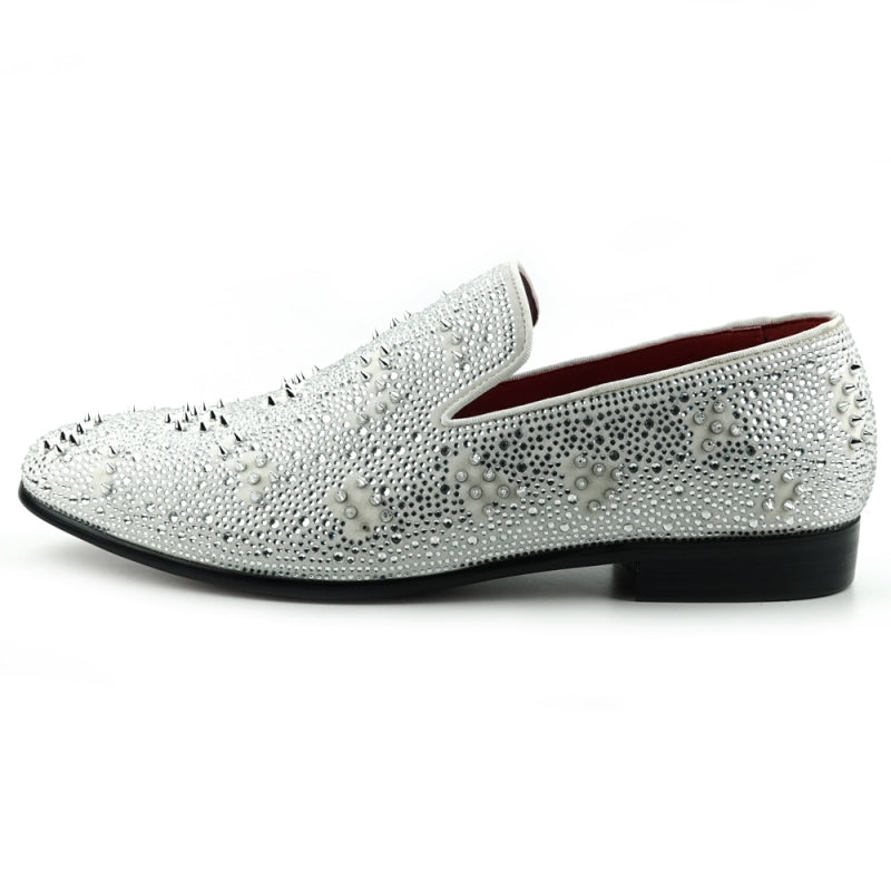 FI-7516 White Slip On Fiesso by Aurelio Garcia