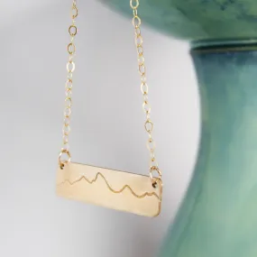 Gold Mountain Necklace