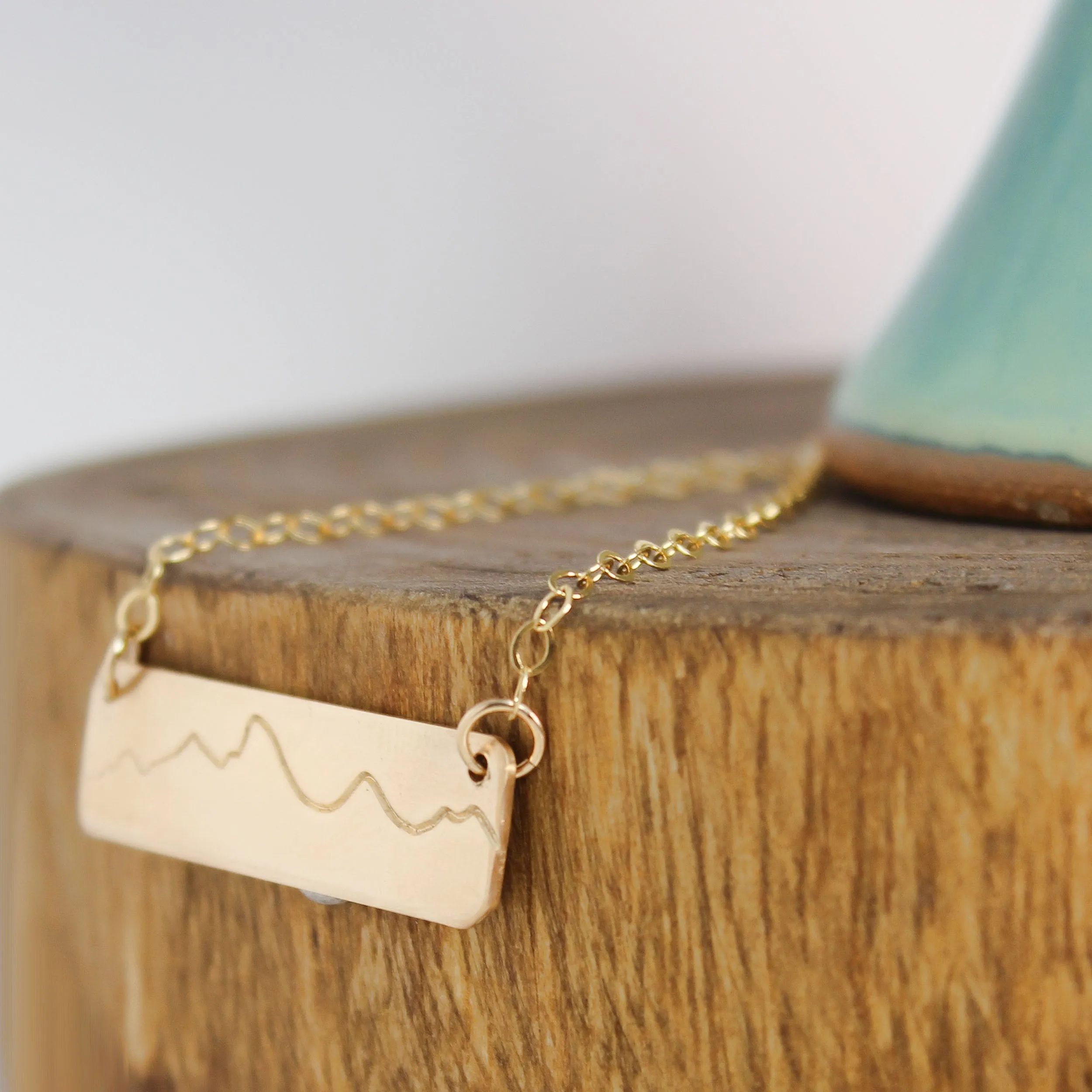 Gold Mountain Necklace