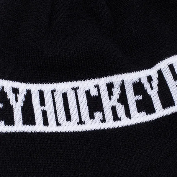 Hockey No Fold Beanie Black