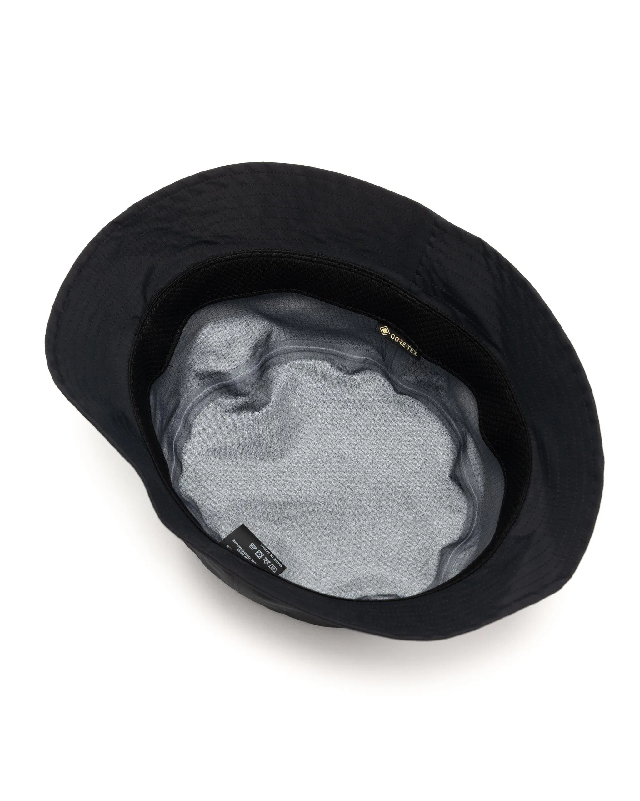 Horizon Bucket Hat - GORE-TEX 3L Nylon Ripstop Black