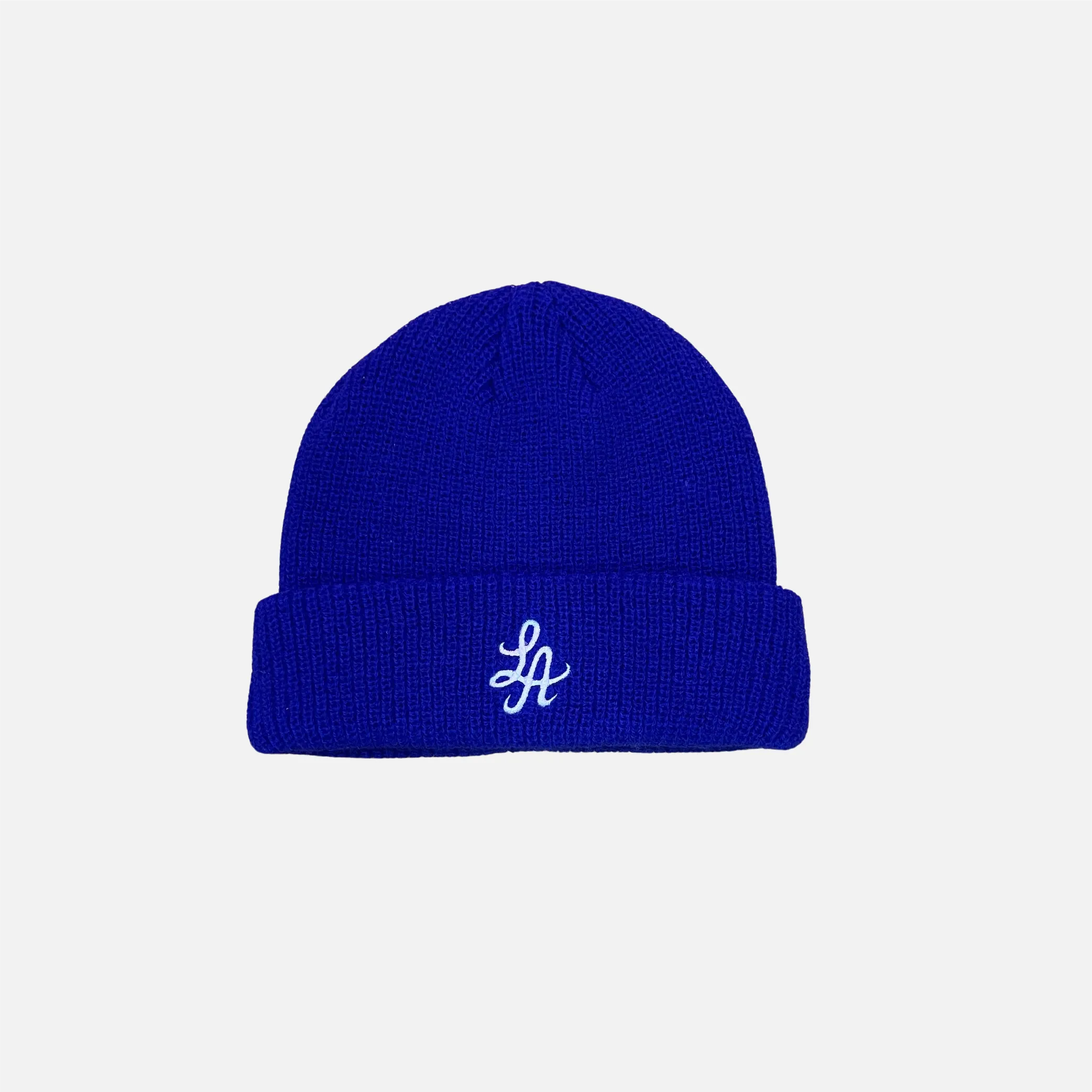 HOT ROD SHOREMAN LOGO BEANIE (ROYALE BLUE/WHITE)