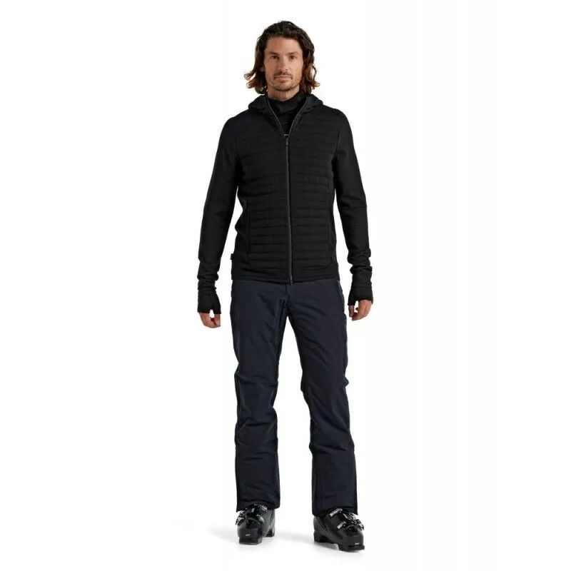 icebreaker  ZoneKnit Insulated LS Zip Hoodie - Giacca in pile di merino - Uomo