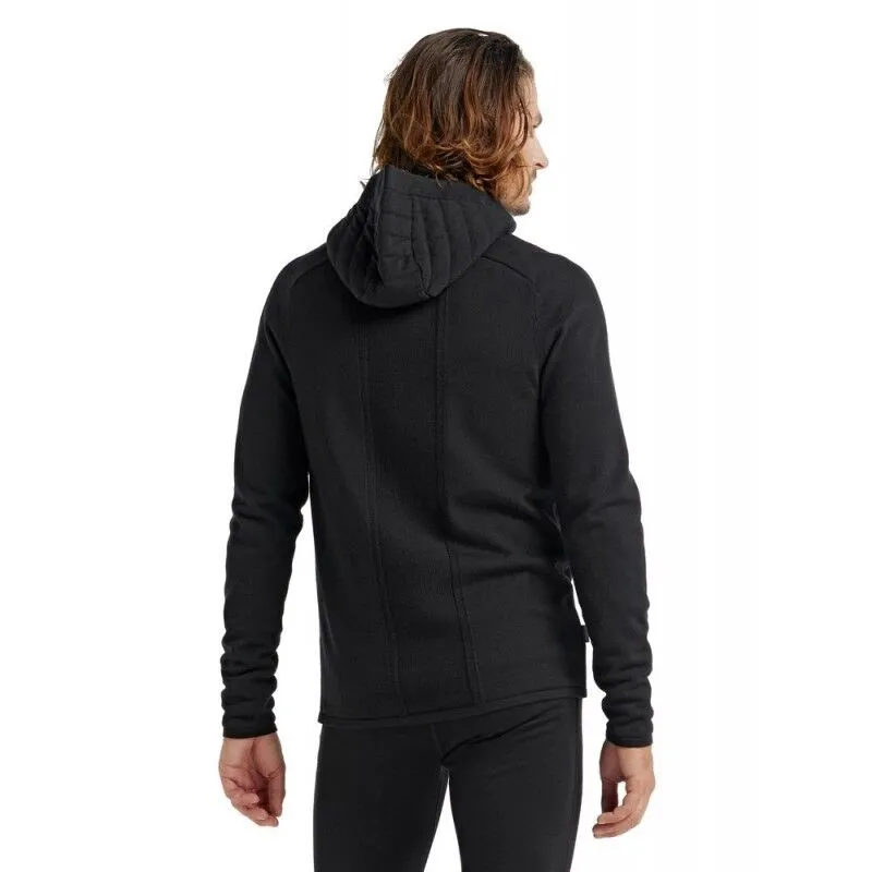 icebreaker  ZoneKnit Insulated LS Zip Hoodie - Giacca in pile di merino - Uomo