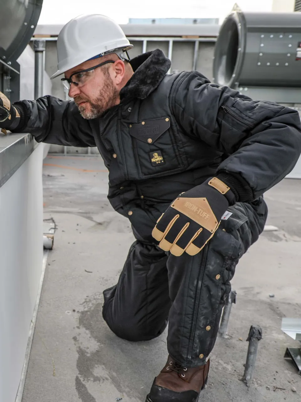 Iron-Tuff® Coveralls with Hood