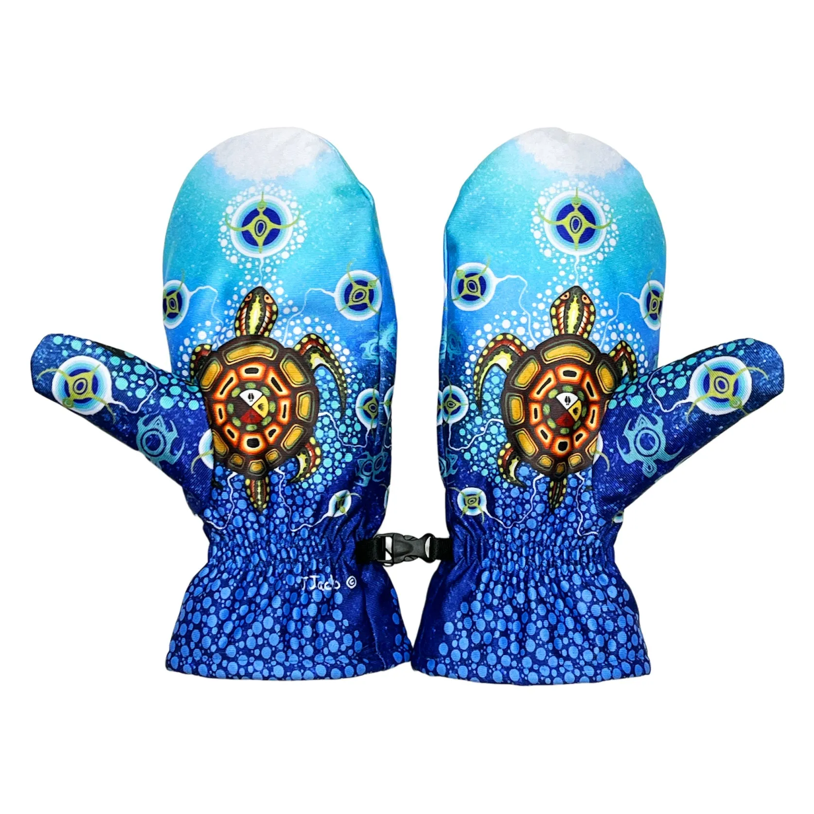 James Jacko Medicine Turtle Mittens