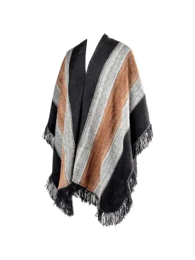 Jose Luis Men's Alpaca Poncho