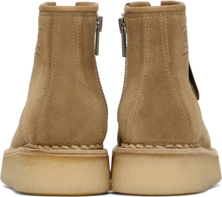 Kenzo Beige yama Boots