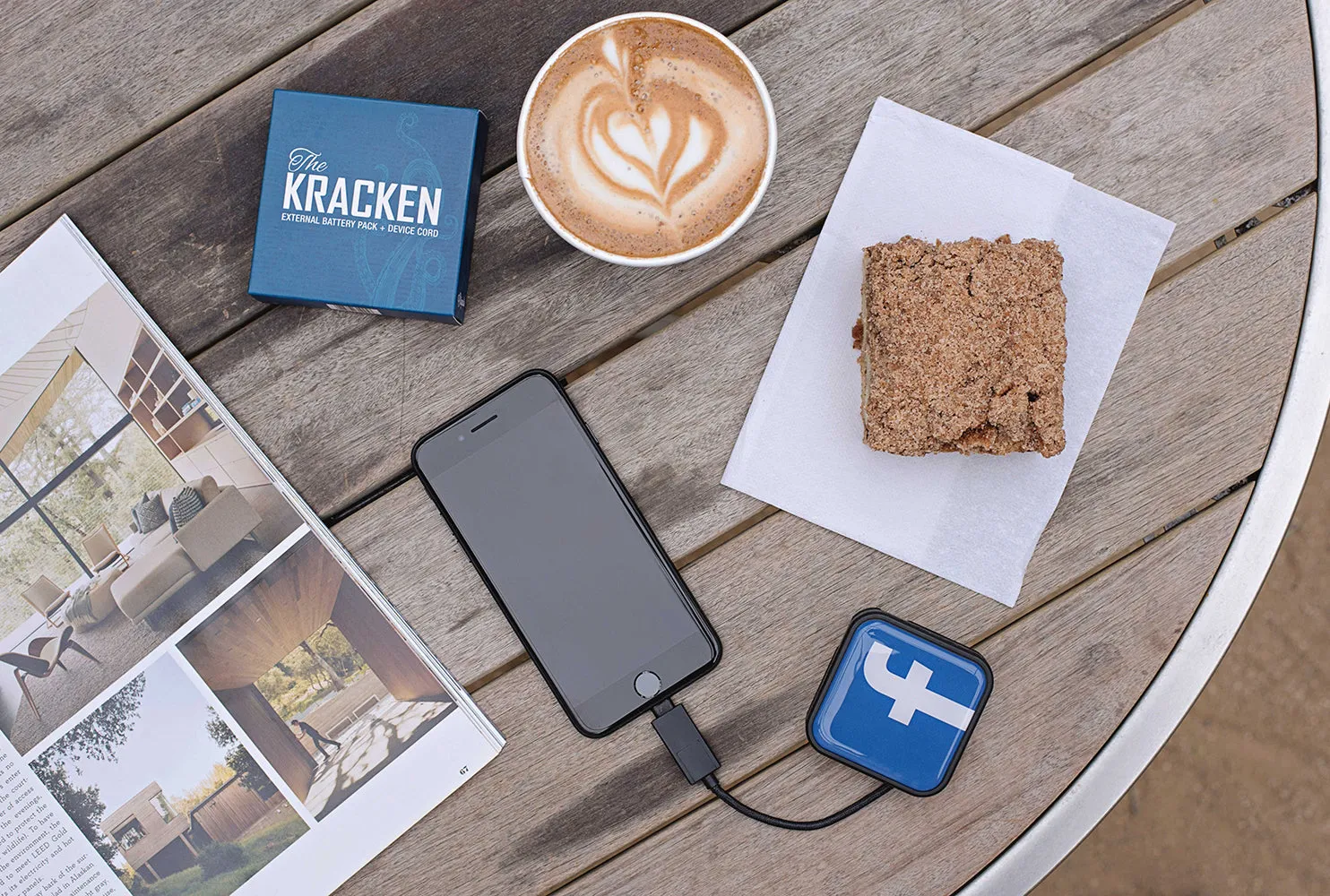 Kracken Cord + 1800mAh Power Bank