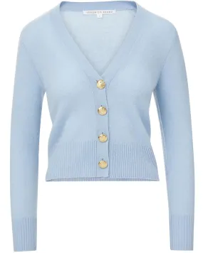 Light Blue Cashmere Solene Cardigan