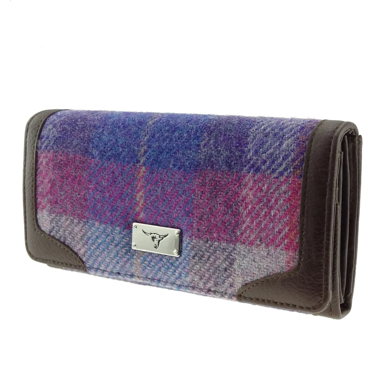 Long Wallet 'Bute' with Harris Tweed