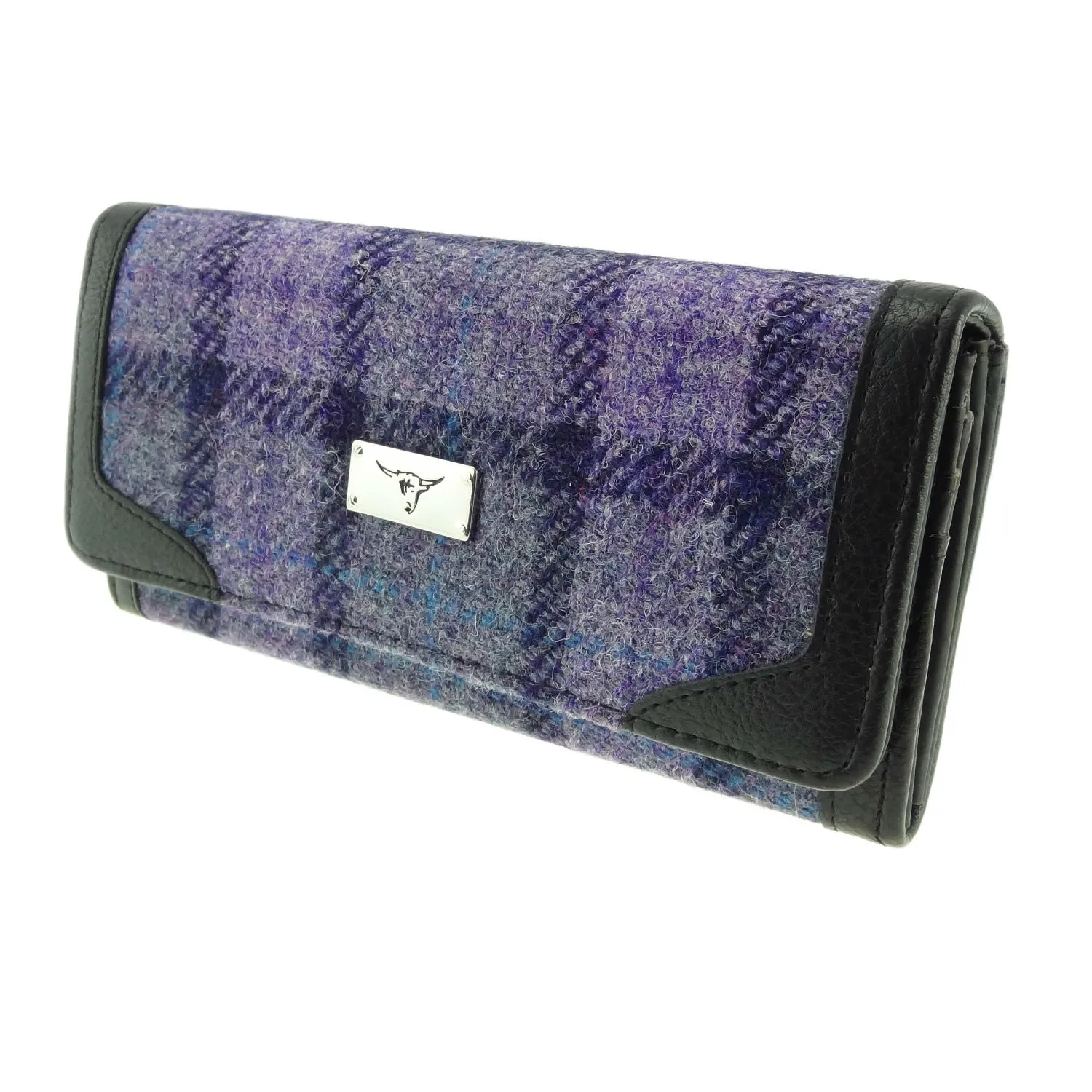 Long Wallet 'Bute' with Harris Tweed