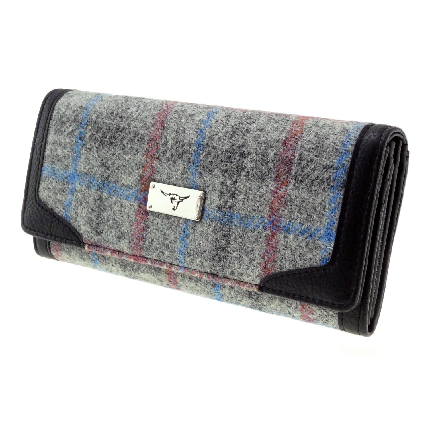 Long Wallet 'Bute' with Harris Tweed