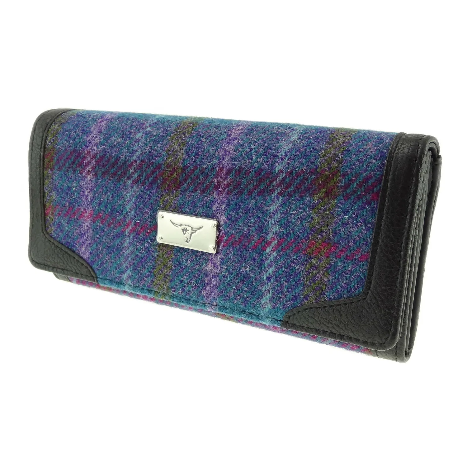 Long Wallet 'Bute' with Harris Tweed