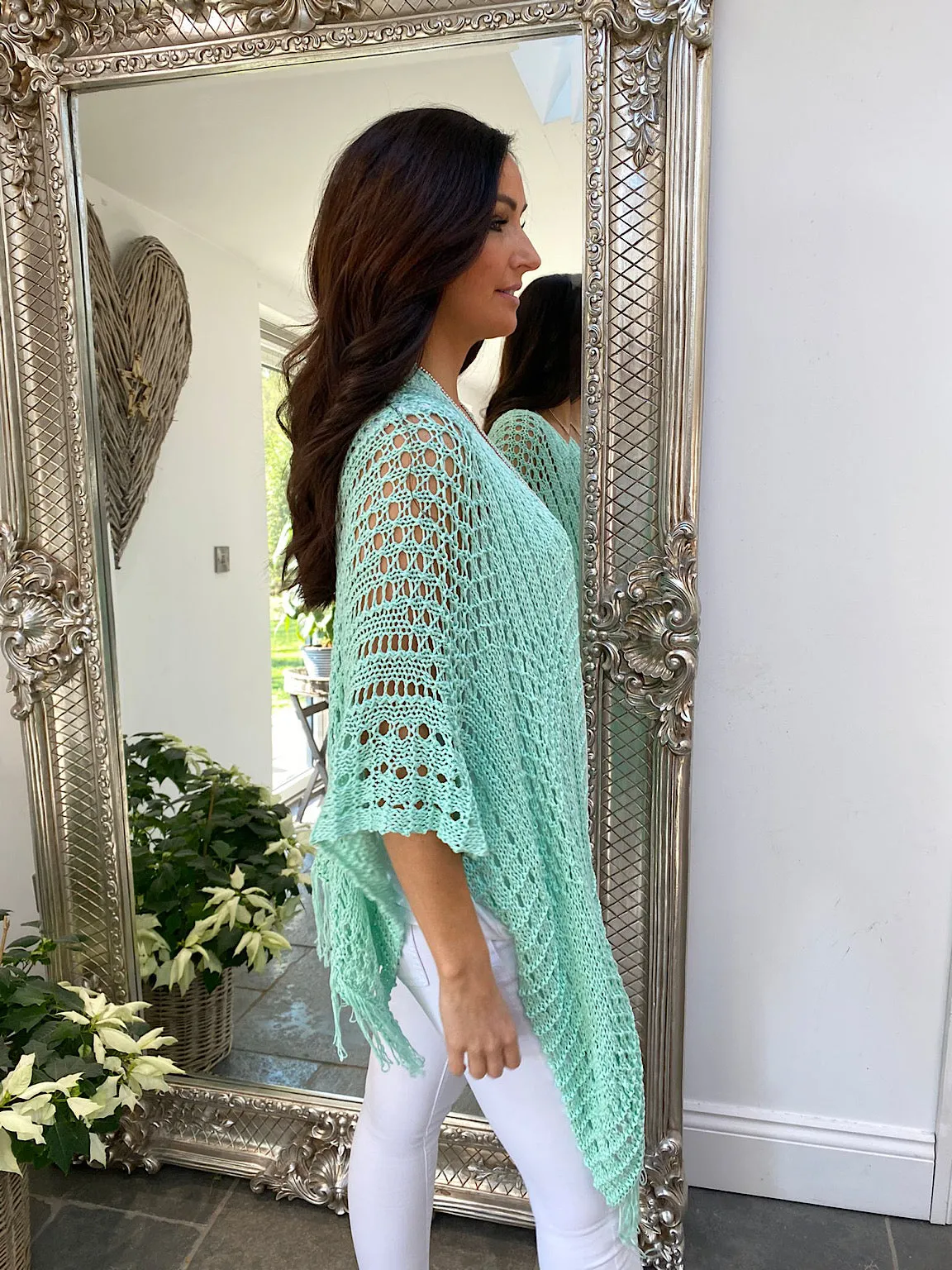 Loose Knit Shawl Hannah