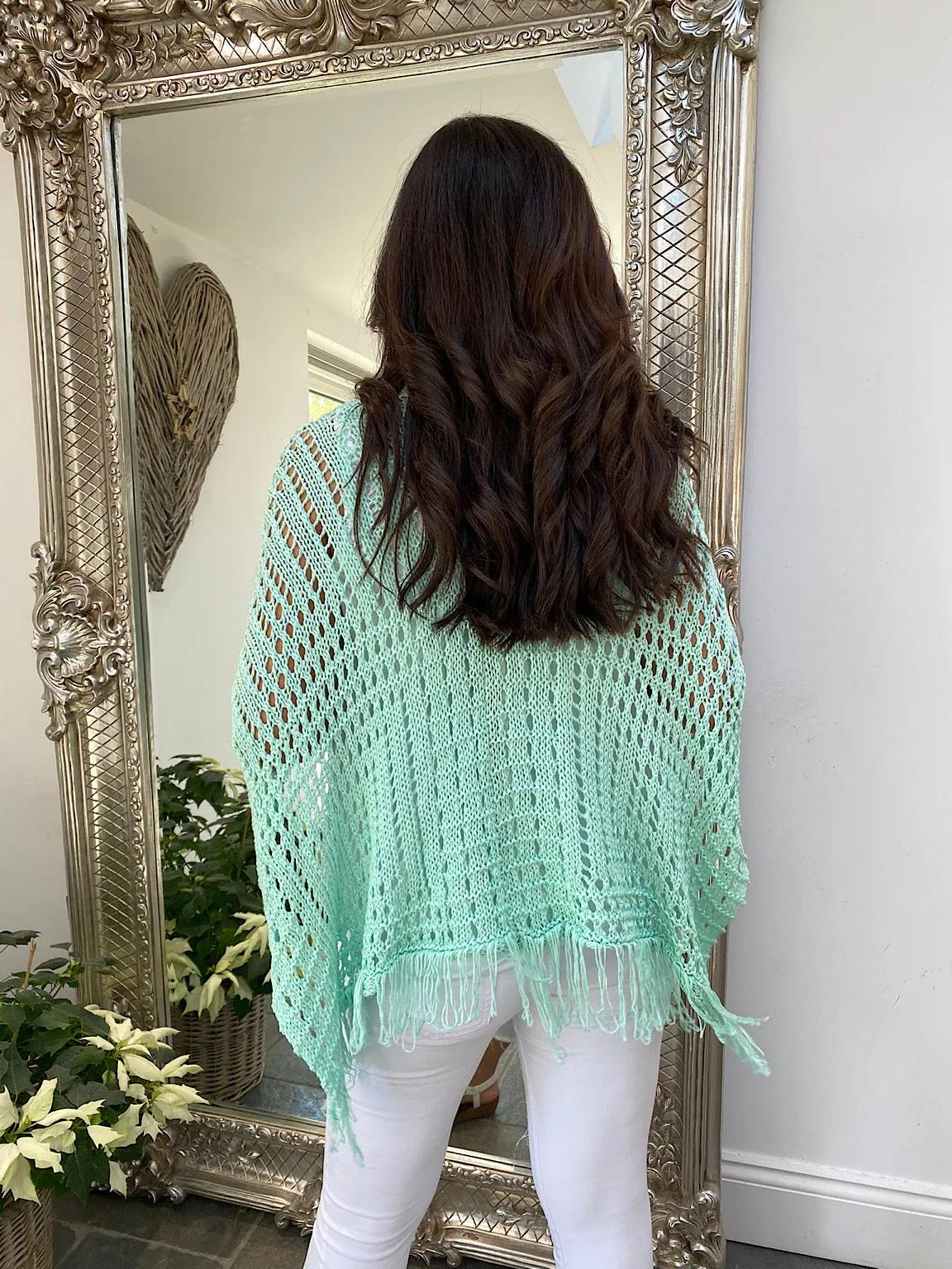 Loose Knit Shawl Hannah