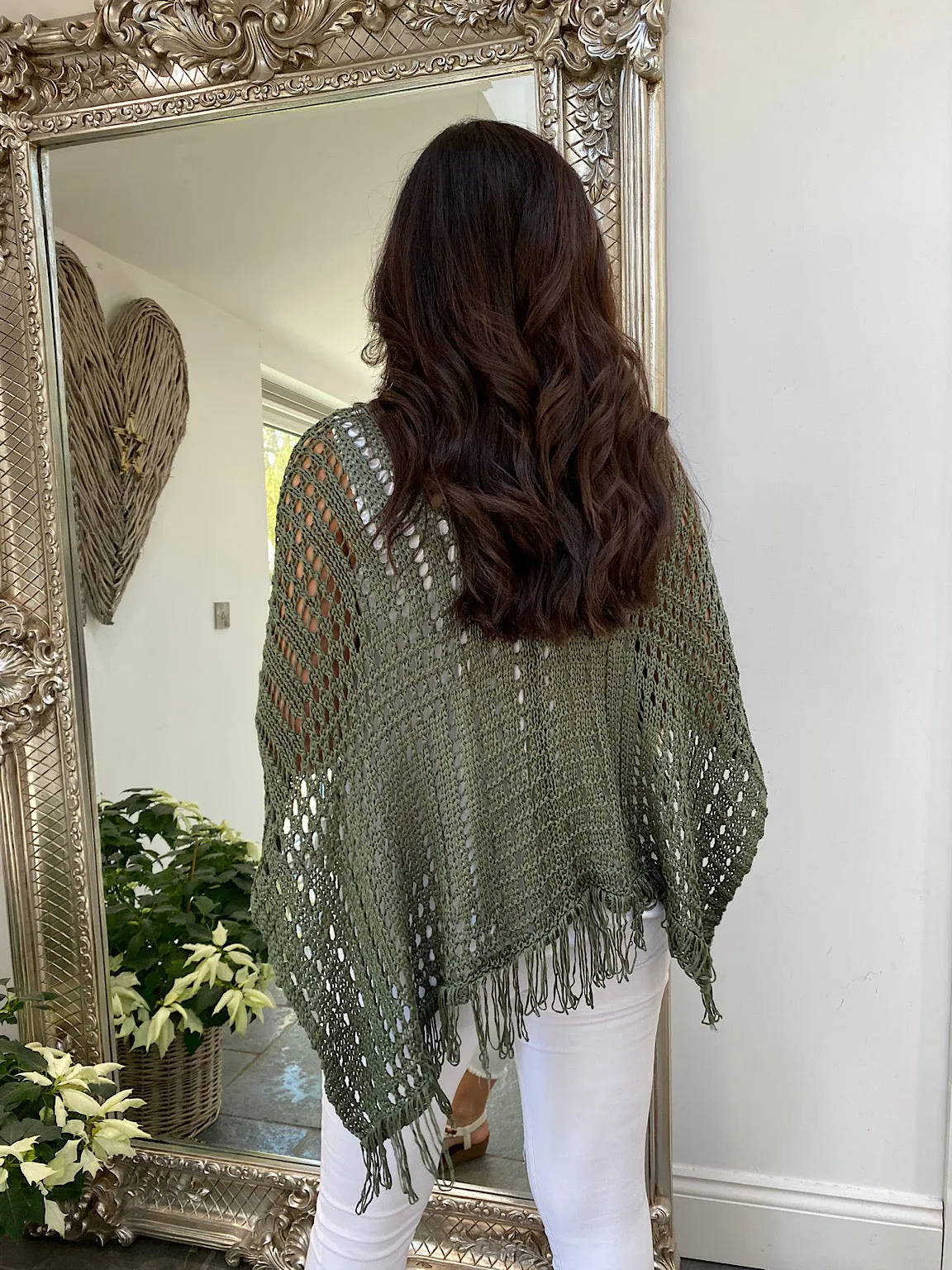 Loose Knit Shawl Hannah