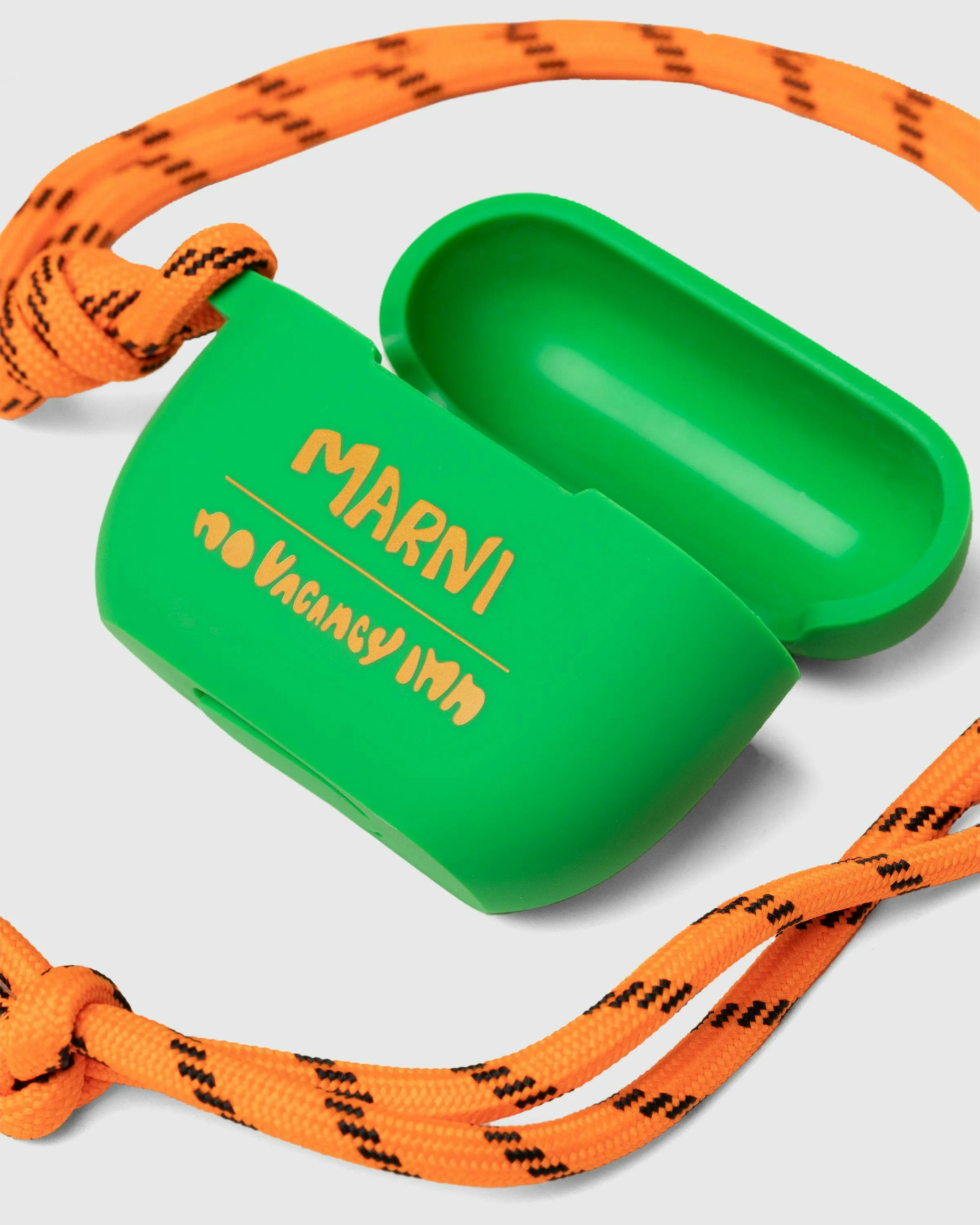 Marni x No Vacancy Inn – AirPods Case Garden Green/Orange | Highsnobiety Shop